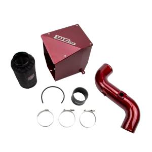 Wehrli - Wehrli 11-16 Chevrolet Duramax LML 4in Intake Kit - WCFab Red - WCF100194-RED - Image 1