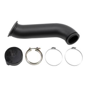 Wehrli 04.5-07 Dodge Ram Cummins 4in Down Pipe - w/High Mount S300 Turbo & 2nd Gen Manifold - WCF100281