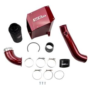 Wehrli 01-04 Duramax LB7 4in Intake Kit with Air Box Stage 2 - WCFab Grey - WCF100300-GRY