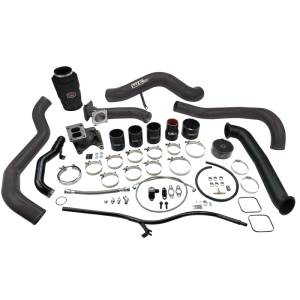 Wehrli 01-04 Chevrolet 6.6L LB7 Duramax S300 Turbo Install Kit (No Turbo) - WCFab Grey - WCF100478-GRY