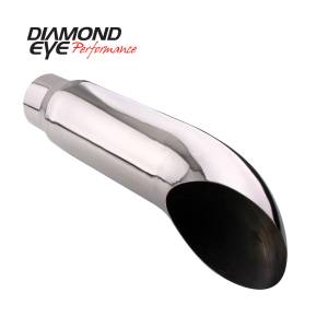Diamond Eye Performance TIP; TURN DOWN; 4in. ID X 5in. OD X 16in. LONG; 304 STA 4516TD