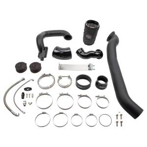 Wehrli 03-07 Dodge 5.9L Cummins S400 Twin Turbo Kit (No Turbo) - Gloss Black - WCF100567-GB