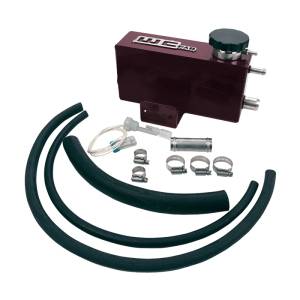 Wehrli - Wehrli 01-06 Chevrolet 6.6L LB7/LLY/LBZ Duramax Twin Turbo Style Coolant Tank Kit - Gloss Black - WCF100642-GB - Image 1