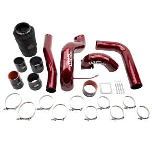 Wehrli 03-07 5.9L Cummins High Flow Intake Bundle Kit Stage 2 - Fine Texture Black - WCF100680-FTB