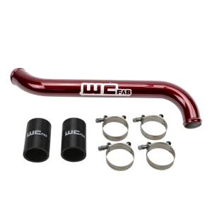 Wehrli 11-16 Chevrolet 6.6L LML Duramax Upper Coolant Pipe - Gloss Black - WCF100696-GB