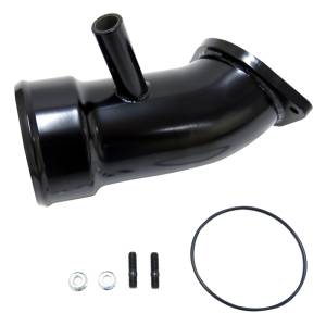 Wehrli - Wehrli 17-19 Chevrolet 6.6L L5P Duramax 3.5in Intake Horn w/PCV Port - Gloss Black - WCF100721-GB - Image 1