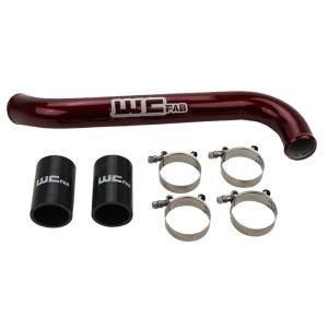 Wehrli - Wehrli 17-19 Chevrolet 6.6L L5P Duramax Upper Coolant Pipe - WCFab Red - WCF100742-RED - Image 2