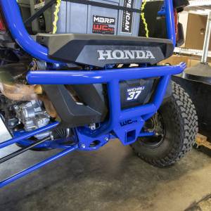 Wehrli Custom Fabrication - Wehrli 19-22 Honda Talon X/R Rear Bumper with Receiver Hitch - Talon Blue - WCF102024-TNB - Image 2