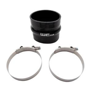 Wehrli 4in ID x 4in Long Silicone Hump Boot and Clamp Kit - Replacement - WCF207-100