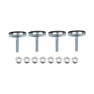 Wehrli Modular Steel Work Bench Leveling Feet Kit, for 4 legs - WCF207-60