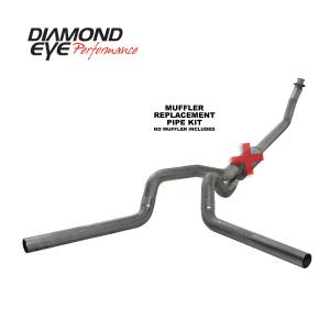 Diamond Eye Performance - Diamond Eye Performance 1994-2002 DODGE 5.9L CUMMINS 2500/3500 (ALL CAB AND BED LENGTHS)-4in. 409 STAINL K4214S-RP