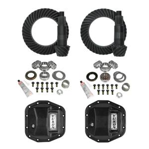 Yukon Gear & Axle - Yukon 18-23 Jeep JL & JT M220 Rear/M210 Front Stage 2 Gear Kit Package 5.38 RATIO w/ F&R Covers - YGK070STG2 - Image 1