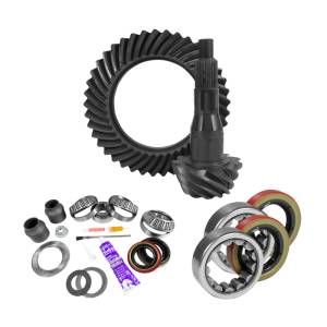 Yukon 9.75in Ford 3.73 Rear Ring & Pinion Install Kit 2.53in OD Axle Bearings and Seal - YGK2089
