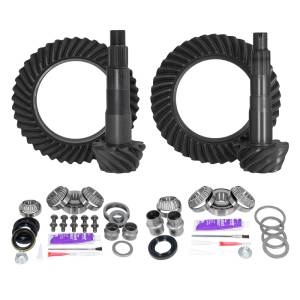 Yukon Gear & Axle - Yukon Gear Ring & Pinion Gear Kit Pkg F&R w/Install Kits Toyota 8.4/8.0 IFS 4.56 Ratio - YGKT005-456-3 - Image 1