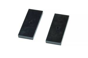 BDS Suspension 5/8in Rear Steel Blcks 2.5in wide (pair) - BDS069589