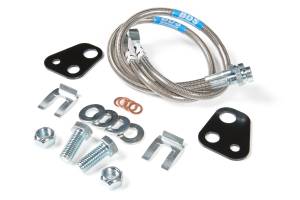 BDS Suspension 06-16 Dodge 1500 Frt Stainless Brakeline - BDS102002