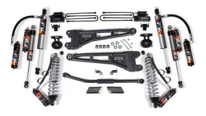 BDS Suspension 2023-2025 Ford F450 2.5" Radius Arm Suspension Lift Kit, 1" rear Block - 2.5 PES - BDS1307FPE