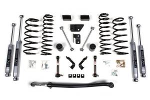BDS Suspension 2018-2025 Jeep Wrangler JL - 2Dr - 3" Suspension Lift Kit - Coil Springs Front/R - BDS1438PS