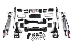 BDS Suspension 2015-2020 Ford F150 4wd 6" Coilover Suspension System, 5" Rear Block, 2.5 Front  - BDS1532FPE