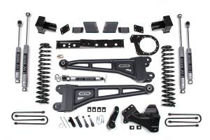 BDS Suspension 2020 Ford F350 Dually 7" Radius Arm Suspension System - Rear Block - NX2 - BDS1573H