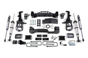 BDS Suspension 2021-2025 Ford F150 4wd, 6" Suspension Lift Kit, 5" Rear Lift, Block - Fox 2.0 I - BDS1579FSR