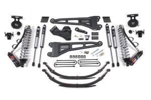 BDS Suspension 2011-2016 Ford F250/F350 4wd 6" Radius Arm Suspension Lift Kit, 6" Rear, Spring, - BDS1592FPE