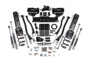 BDS Suspension 2019-2024 Ram 2500 4"4-Link Gas - Rear Coil Springs - Fox Shocks - BDS1675FS