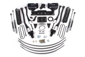 BDS Suspension 2019-2024 Ram 3500 8" 4-Link Diesel - AAL w/ 5" block w/ overload - 6 bolt T-Cas - BDS1729FS