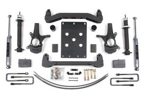 BDS Suspension 07-13 C1500 Silver HC 6/5.5 Springs - BDS175FS