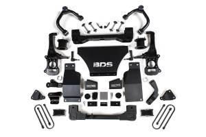 BDS Suspension 2025 Chevy/GMC 1500 4wd 4" Suspension Lift Kit w/ARC, V8 Gas, 3" Rear, Block - S - BDS1852H