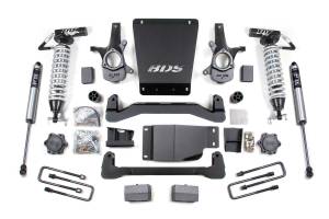 BDS Suspension X - 07-13 K1500 4/4 w/Leafs - Fox 2.5 C/O - BDS185FDSC