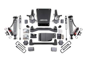 BDS Suspension 2007-2013 GM 1500 4wd 4" Suspension Lift Kit, 3.5" Rear, Leaf Spring - 2.5 PES C - BDS185PSS