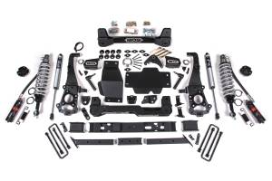 BDS Suspension 2020-2023 Ford Ranger 6" Suspension Lift Kit, 3-5/8" Rear Lift, Block, Steel Knu - BDS1907FDSC