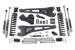 BDS Suspension 2005-2007 Ford F250/F350 4wd 4" Radius Arm Suspension Lift Kit,  3" Rear Lift, B - BDS1932FS