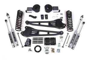 BDS Suspension 2014-2018 Ram 2500 4wd, 6" Radius Arm Suspension Lift Kit, 5" Rear, Spacer - Die - BDS2102FS