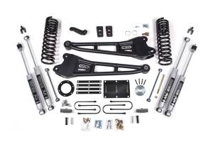 BDS Suspension 2013-2018 Ram 3500 5.5" Radius Arm Suspension Lift, 5" Rear, Block, Gas w/ 6 bol - BDS2105FPE