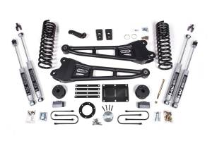BDS Suspension 2013-2018 Ram 3500 4wd, 6" Radius Arm Suspension Lift Kit, 6" Rear, Block - Dies - BDS2106H