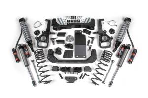 BDS Suspension 2025-2026 Ram 1500 4WD 4" Suspension Lift Kit 3" Rear Coil Spring - Standard Bor - BDS2116PSS