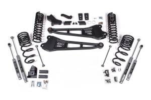 BDS Suspension 2025 Ram 2500 4wd (Diesel) 4" Radius Arm Suspension Lift Kit, 2.5" Rear Lift, Co - BDS2143H
