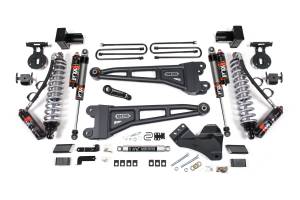BDS Suspension 2023-2024 Ford F350 DRW 4WD 5" Radius Arm Suspension Lift Kit, 3" Rear, Block, D - BDS2261PES