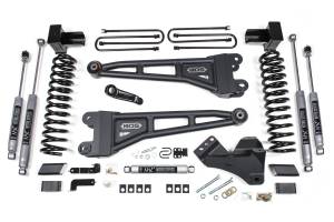 BDS Suspension 2023-2024 Ford F350 DRW 4WD 5" Radius Arm Suspension Lift Kit, 3" Rear, Block, G - BDS2262FS