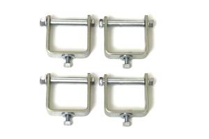 BDS Suspension 2.5in Bolt Style Spring Clips (4 ea) - BDS228010