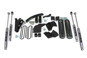 BDS Suspension 1982-1991 Ford Bronco II - 4wd - (PS) 4" Front, 3.5" Rear Block & AAL Combo - BDS517H