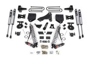 BDS Suspension 2011-2016 Ford F250/F350 4wd 4" Suspension Lift Kit, 2" Rear, Block, Diesel - Fo - BDS588FPE