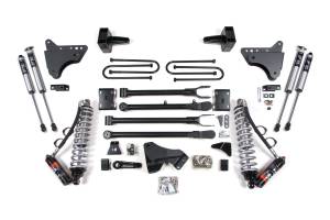 BDS Suspension 2011-2016 Ford F250/F350 4wd 4" 4-Link Suspension Lift Kit, 2" Rear, Block, Dies - BDS590FPE