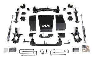 BDS Suspension 14-18 GM 1500 4wd 4"w/Spring Cast Steel - BDS715H