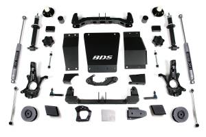 BDS Suspension 15-18 GM1500 SUV 4" -Alum/Steel UCA - BDS734FS