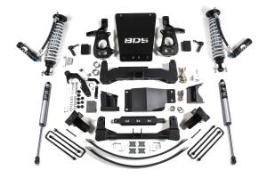 BDS Suspension 2014-2018 GM 1500 4WD 8" Suspension Lift Kit, 6" rear Block - 2.5 Series DSC Fro - BDS743FDSC