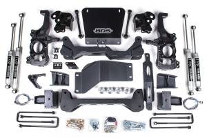 BDS Suspension 2020-2025 Chevrolet Silverado/GMC Sierra 2500HD/3500HD 4wd, 5" NTBD Suspension L - BDS766H