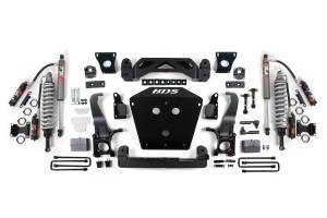 BDS Suspension 2016-2021 Toyota Tundra 7" Suspension System, 4" Rear Block - Fox 2.5 PES C/O, F - BDS818FPE